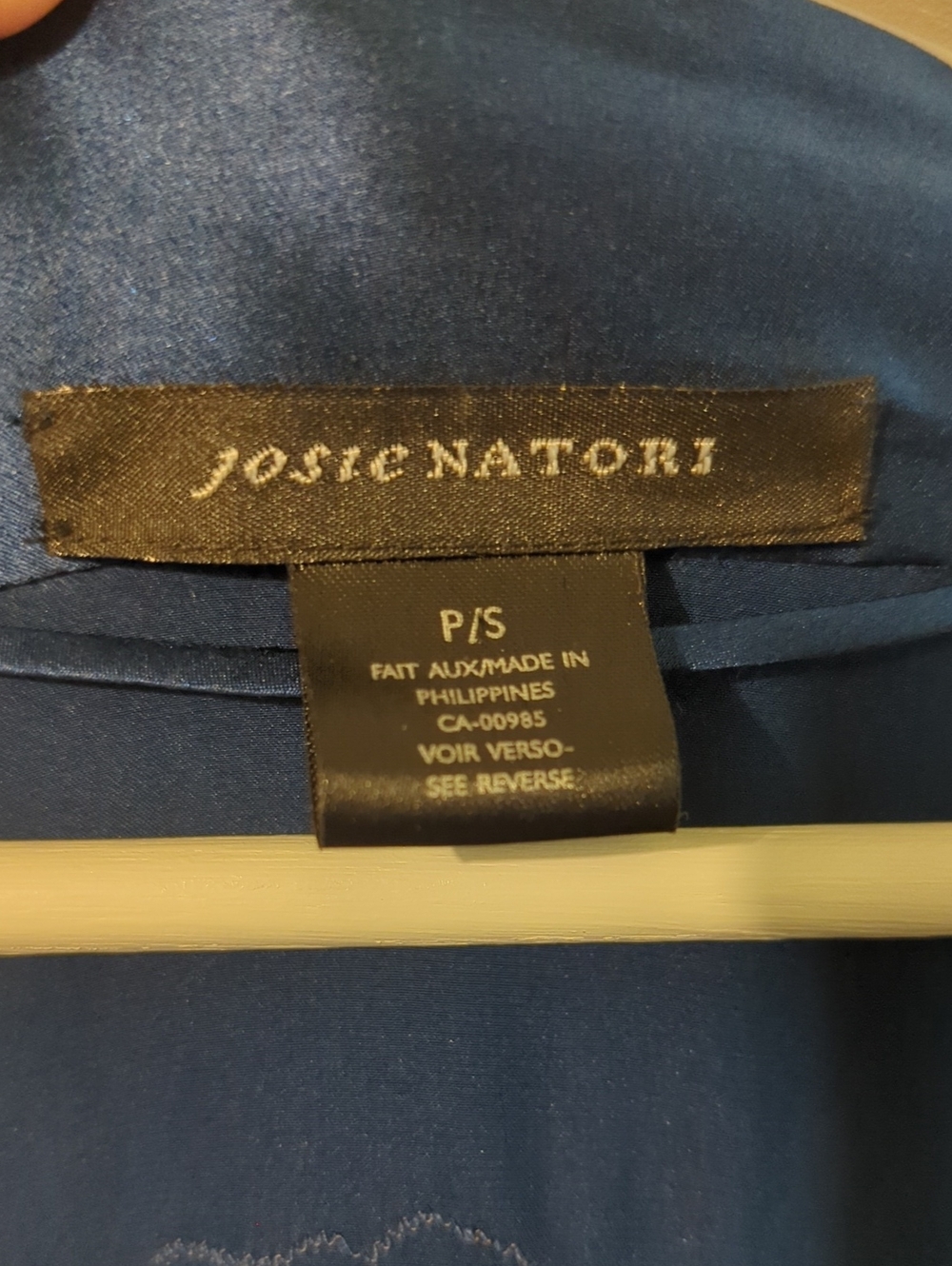 NATORI 100% silk kimono jacket with lace detailing - size small - Picture 2 of 10